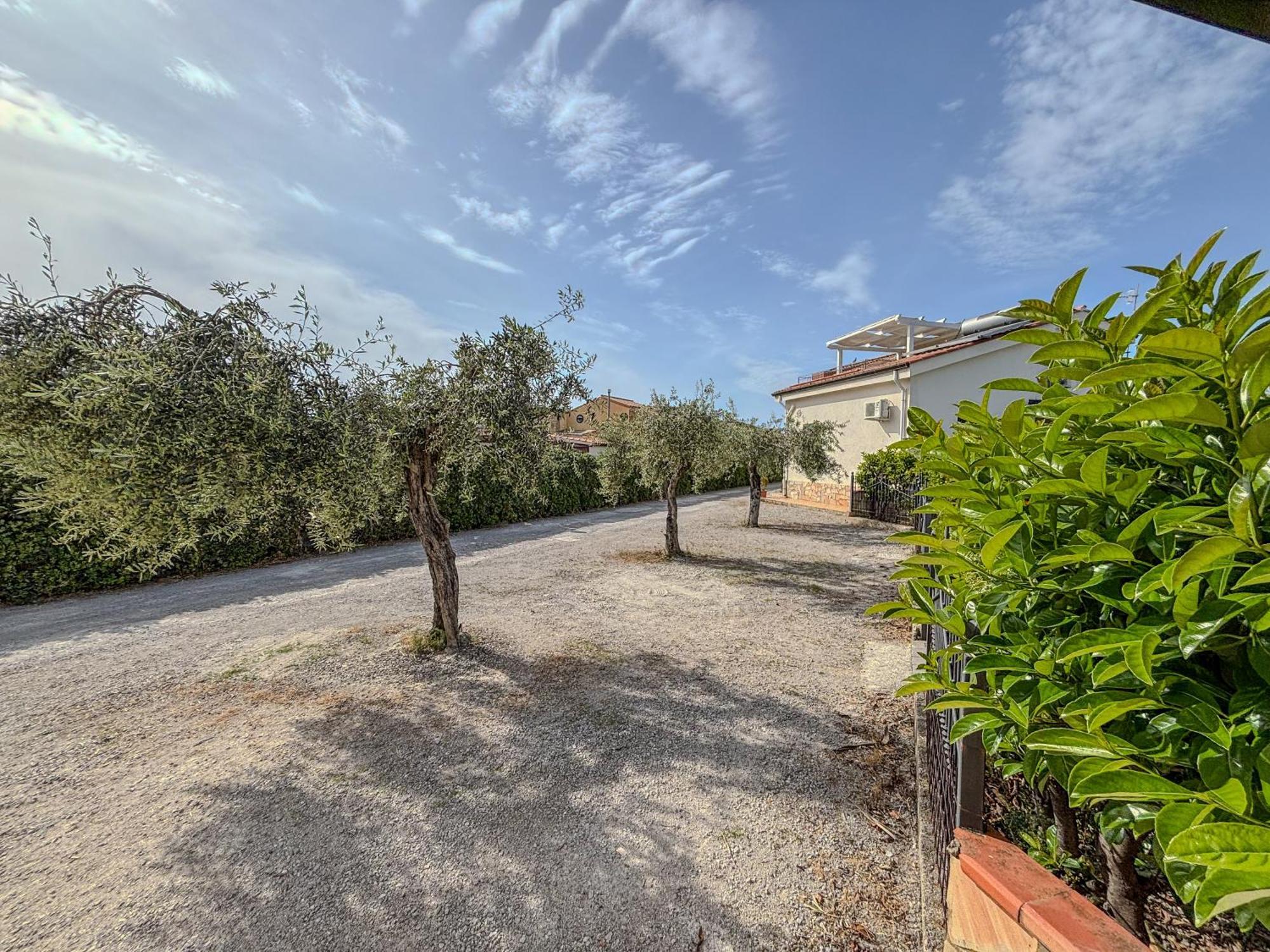 Case Vacanze Mare Nostrum - Villas In Front Of The Beach With Pool كامبوفيليتْشّي دي روتْشّي المظهر الخارجي الصورة